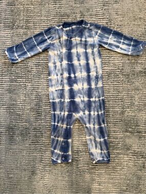 Pehr Tie-Dye Blue One-Piece Romper